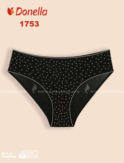 Donella Cotton Printed Brief 1753 2XL