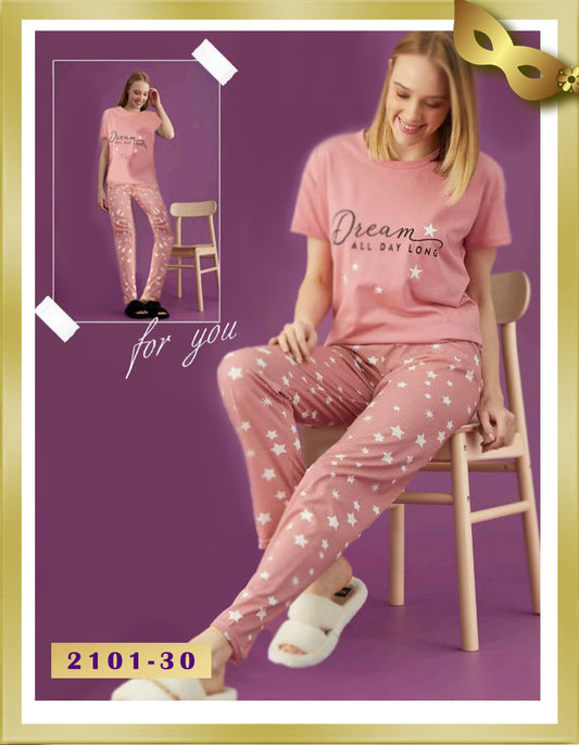 Eliz Long Pajama 2101-30