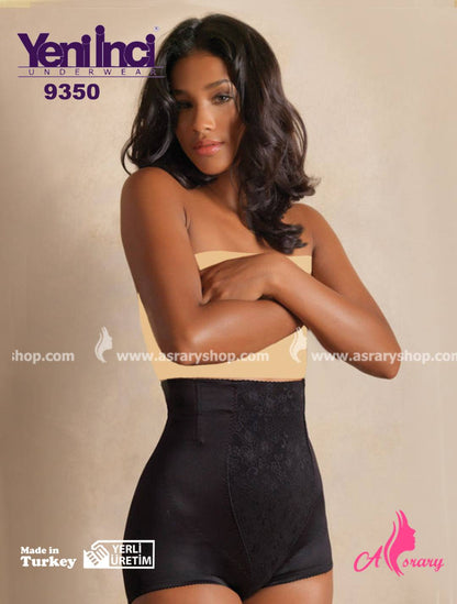 YENİ İNCİ Stomach Corset 9350 Black